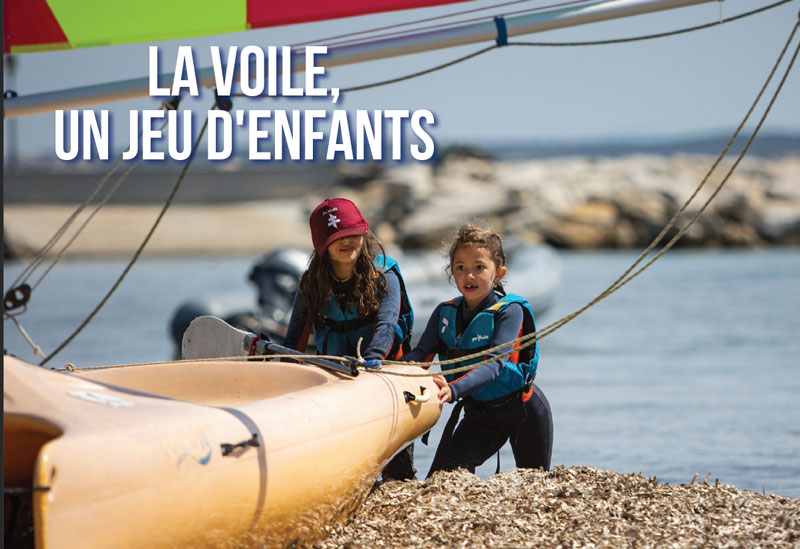 La voile est un jeu d'enfant