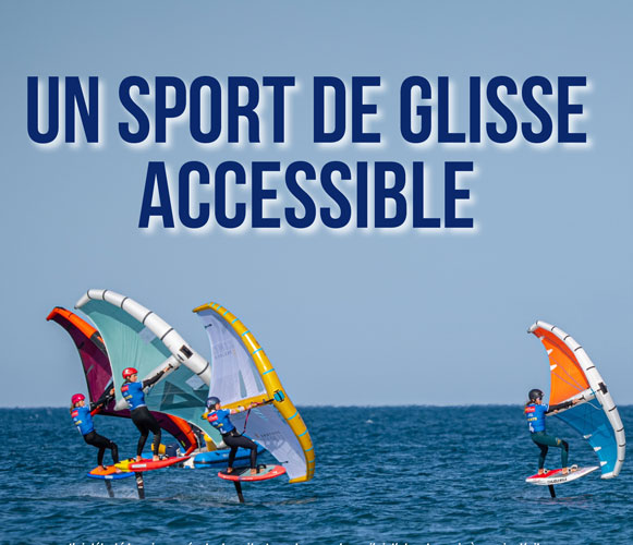 Le Wingfoil : un sport de glisse accessible